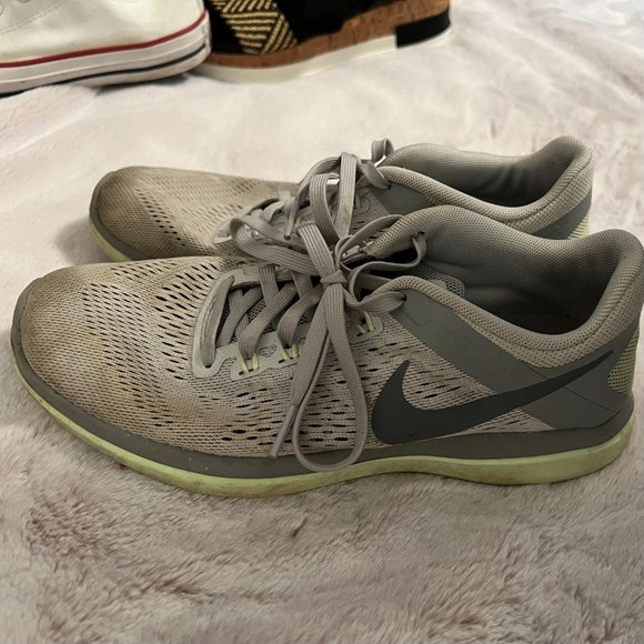Nike Flex 2016 Run, 7, Gray & Mint - Picture 2 of 4